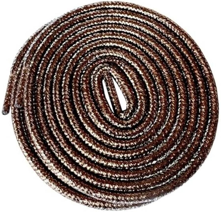 Ronde metallic veters voor laarzen en sportschoenen Verkrijgbaar in kleuren