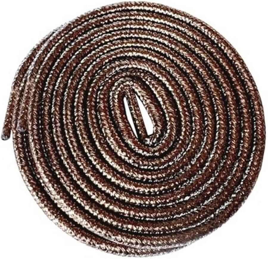 Ronde metallic veters voor laarzen en sportschoenen Verkrijgbaar in kleuren