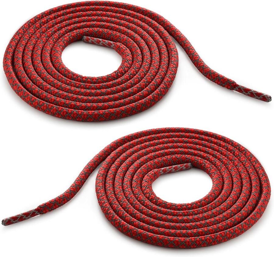 Ronde Reflecterende Schoenveters voor Sneakers en Sportschoenen (3 Paar)