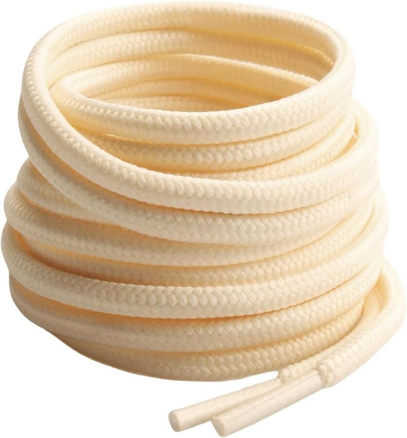Ronde Laarzen- en Wandelschoenveters 4mm Dik Sterke Vervangingsveters voor en