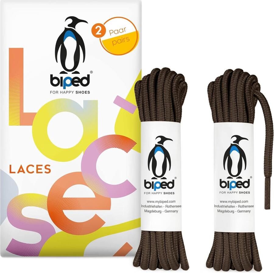 Ronde Schoen Veters 2 Paar Scheurbestendig Polyester voor Sneakers Laarzen en Leren Schoenen (4 mm dik)