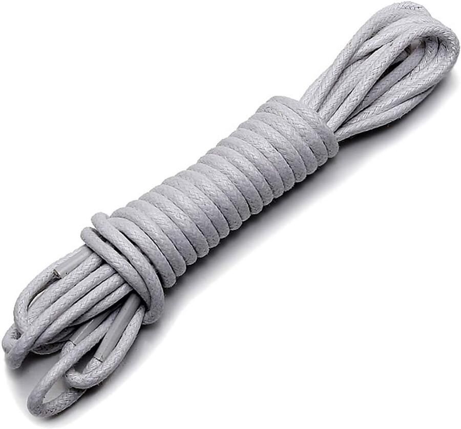 Ronde Schoenenveters 2.5mm Dik Verschillende Kleuren en Lengtes voor Sneakers Laarzen en Elegante Schoenen