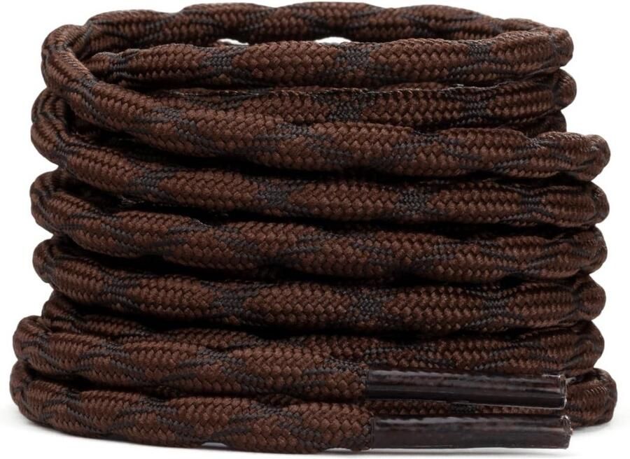 Ronde Schoenlinten 2 Paar Sterk en Duurzaam voor Wandelschoenen en Werkschoenen Lengtes en Kleuren