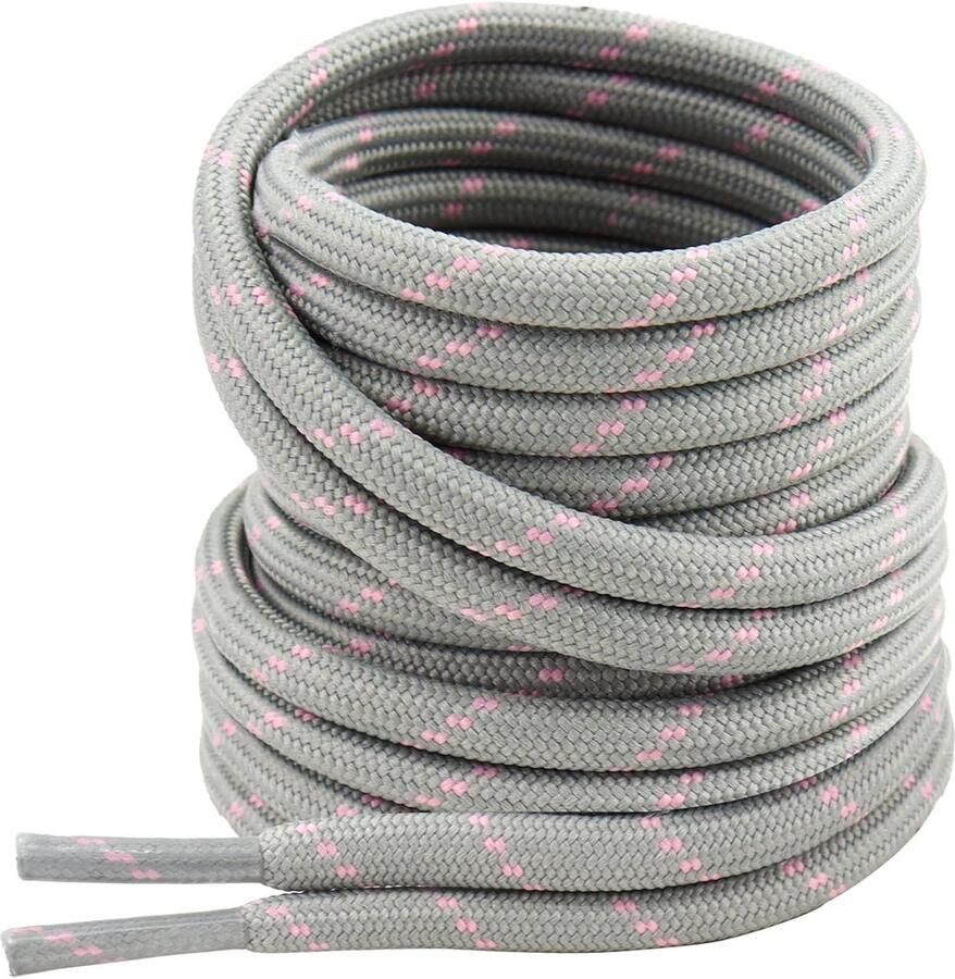 2 Paar Ronde Robuuste Schoenveters voor Sportschoenen Wandelschoenen en Laarzen