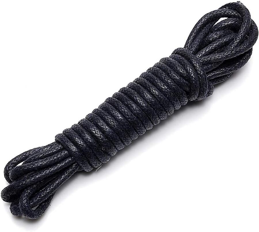 Ronde schoenveters 2.5mm dik voor sneakers en laarzen kleuren en lengtes