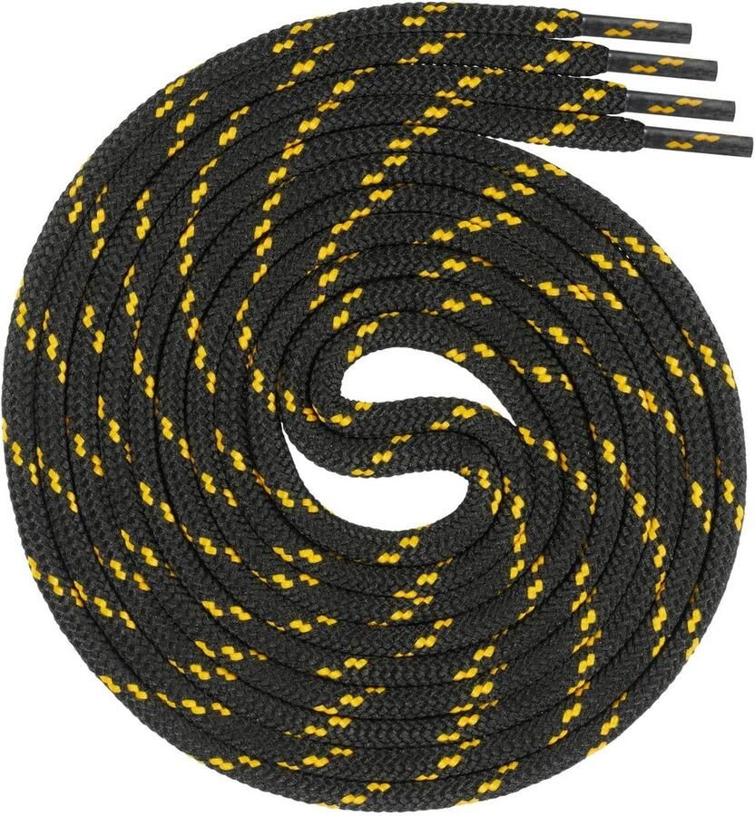 Ronde schoenveters 4 5 mm voor werkschoenen wandelschoenen en laarzen Sterk polyester