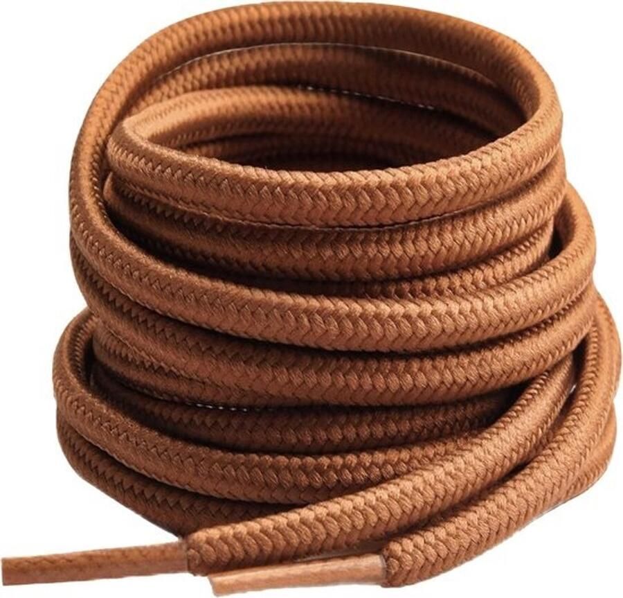 Ronde schoenveters 4mm voor wandelschoenen en werkschoenen