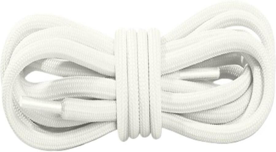 Ronde Schoenveters Reflecterende Veters Sport Zichtbaarheid Hoge Kwaliteit Polyester Beige
