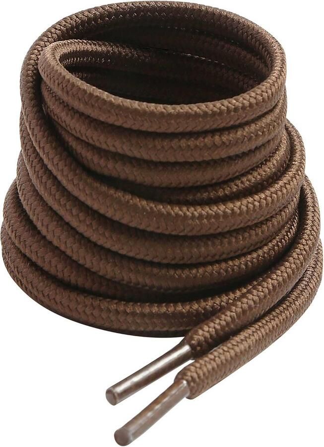 Ronde schoenveters 4mm voor laarzen wandelschoenen en outdoor schoenen kleuren en lengtes