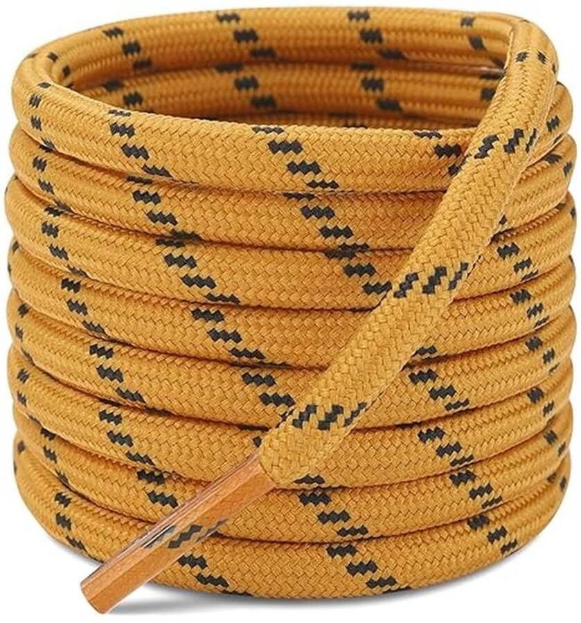 Ronde Schoenveters voor Laarzen Scheurbestendig en Antislip Perfect voor Wandelen en Werken