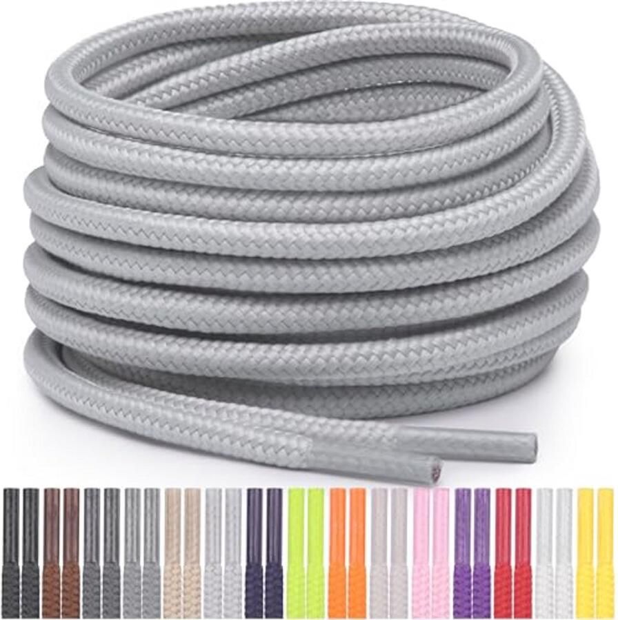 Ronde Schoenveters voor Sneakers en Laarzen Meerdere Kleuren en Lengtes Beschikbaar