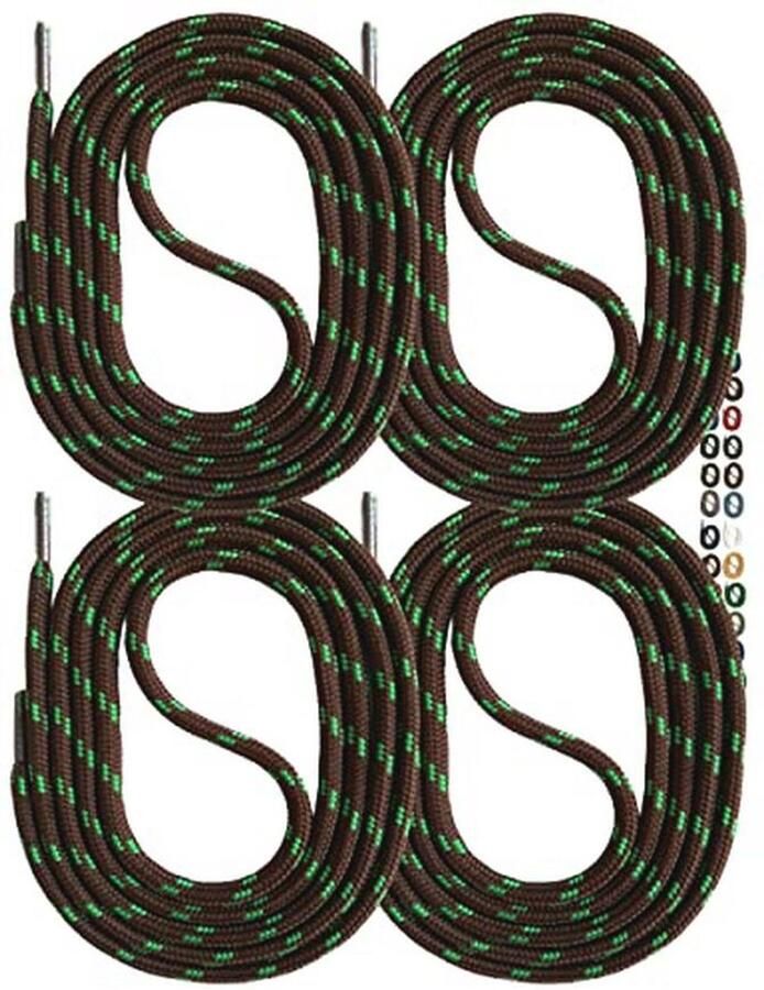 Ronde Schoenveters voor Veiligheid en Outdoor 2-Pack