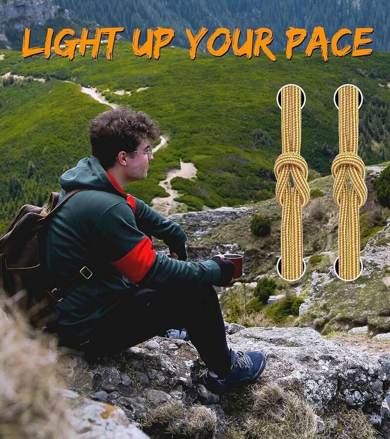 Ronde Sterke Schoen- en Werklaarsveters Duurzaam en Heavy Duty