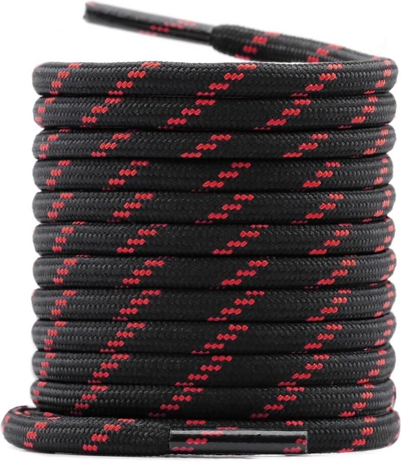 Ronde stevige wandelschoenveters 4 5mm voor outdoor en werklaarzen (2 paar)