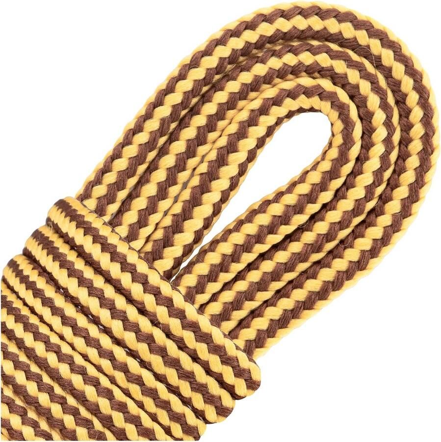 Ronde Trekking Schoenveters 4mm Sterk & Slijtvast voor Wandelen Werk- en Berg schoenen 2 Paar