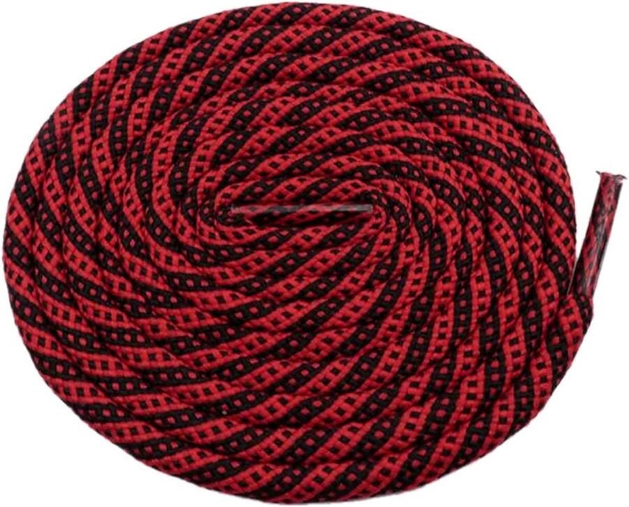 Ronde Tweekleurige Schoenveters voor Laarzen en Sneakers Verschillende Lengtes