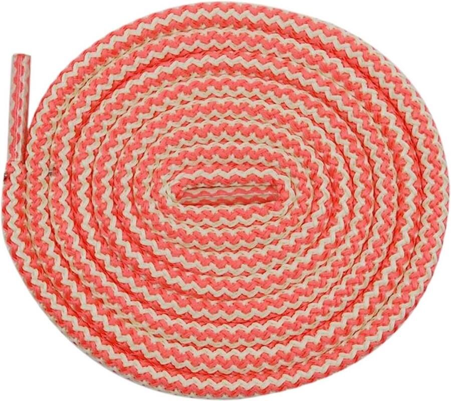 Ronde Tweekleurige Schoenveters Voor Sneakers Laarzen en Sport schoenen