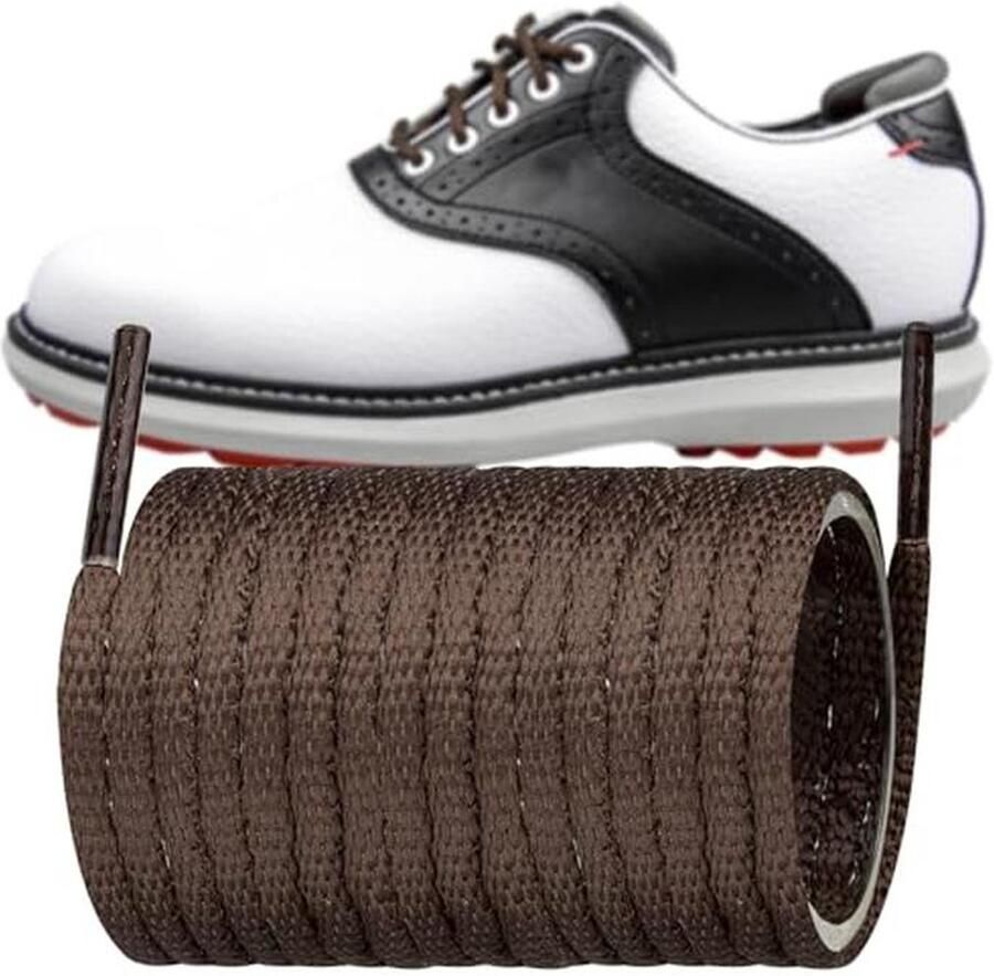 Ronde vervangende schoenveters voor golf en kleedschoenen