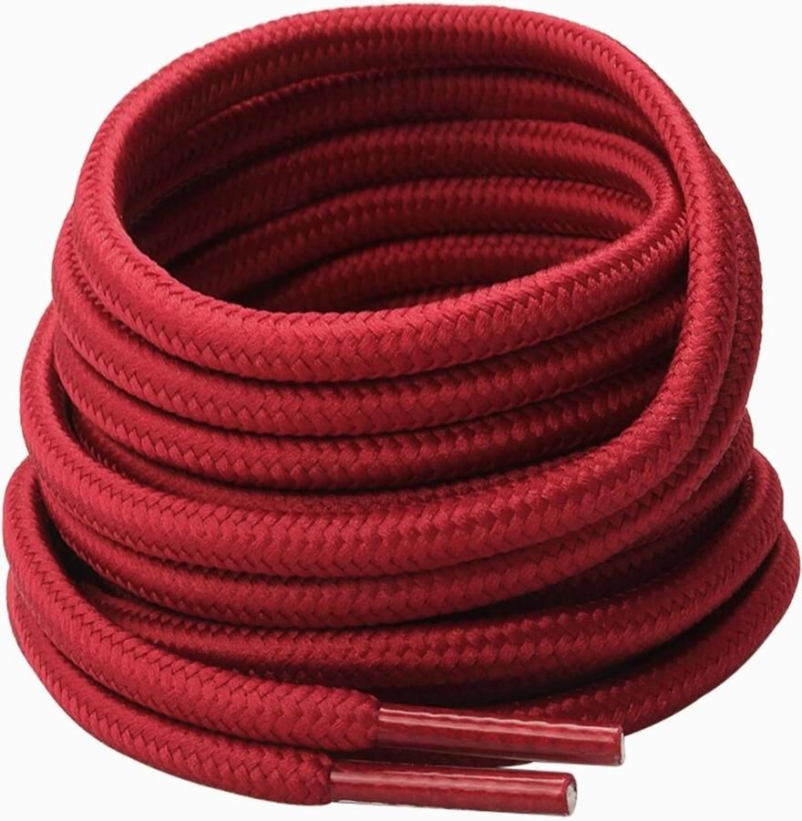 Ronde Veters Schoenveters Outdoor Wandelen Duurzaam Materiaal 4mm Diameter Zwart