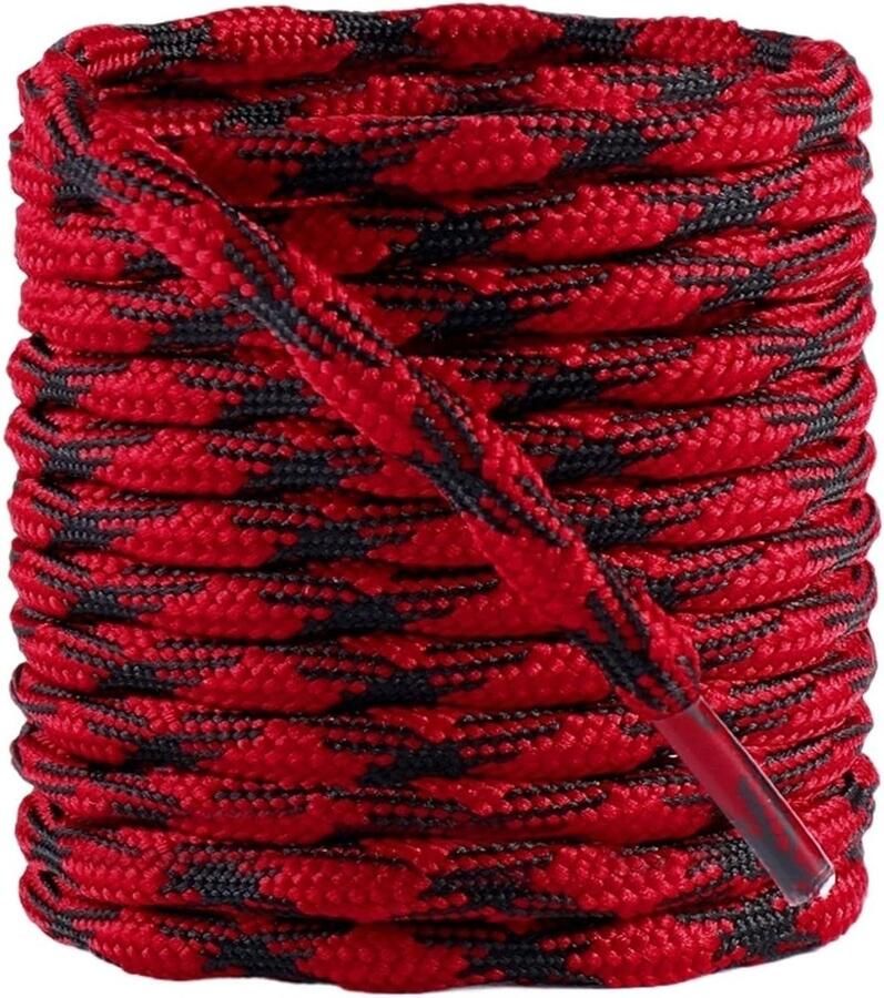 Ronde Veters Sportschoen Koorden Wandelen en Sport Antislip Geweven 4 Paar 120- Meerdere Kleuren