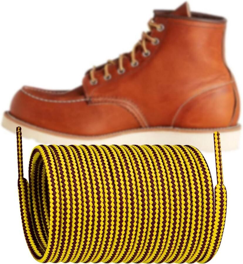 Ronde Veters Vervanging voor Werk- Trekking- en Wandelschoenen