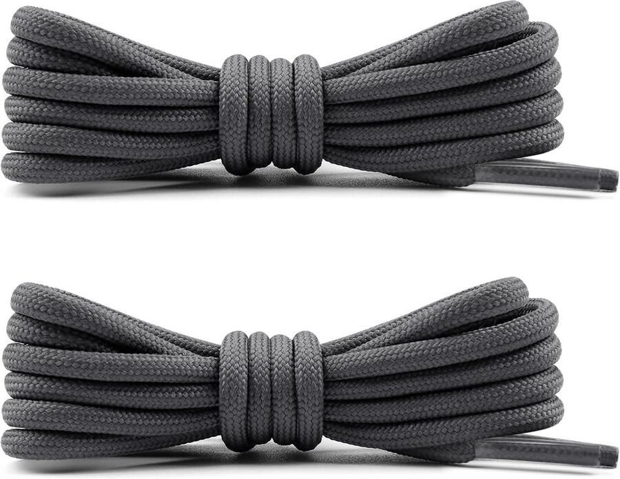 Ronde Veters voor Laarzen en Wandelschoenen (2 Paar Sterk en Duurzaam