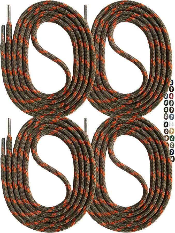 Ronde Veters voor Veiligheidsschoenen in Set van