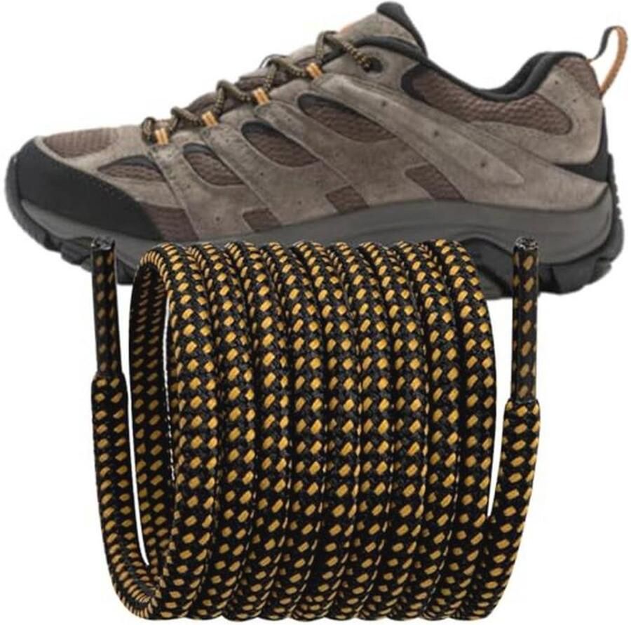 Ronde Veters voor Wandelschoenen en Werklaarzen Vervangende Veters voor Trekking en Wandelen