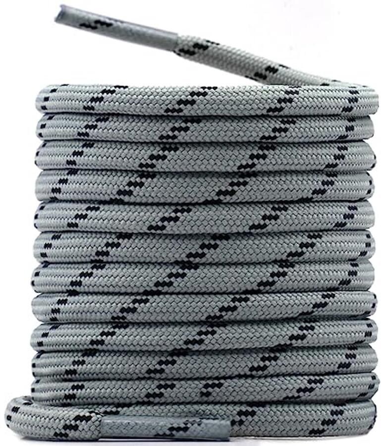 Ronde wandelschoen Veters 4 5 mm Antislip veiligheidsveters voor Outdoor Schoenen 2 paar