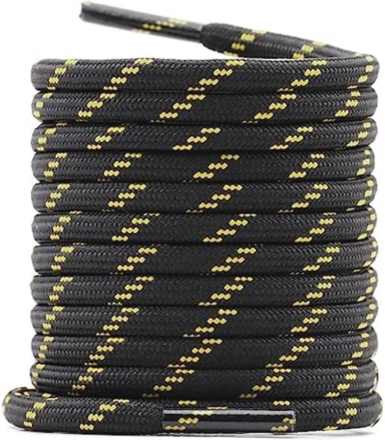 Ronde wandelschoenveters 4 5 mm Antislip Veiligheid veters voor Outdoor en Werklaarzen 2 Paar