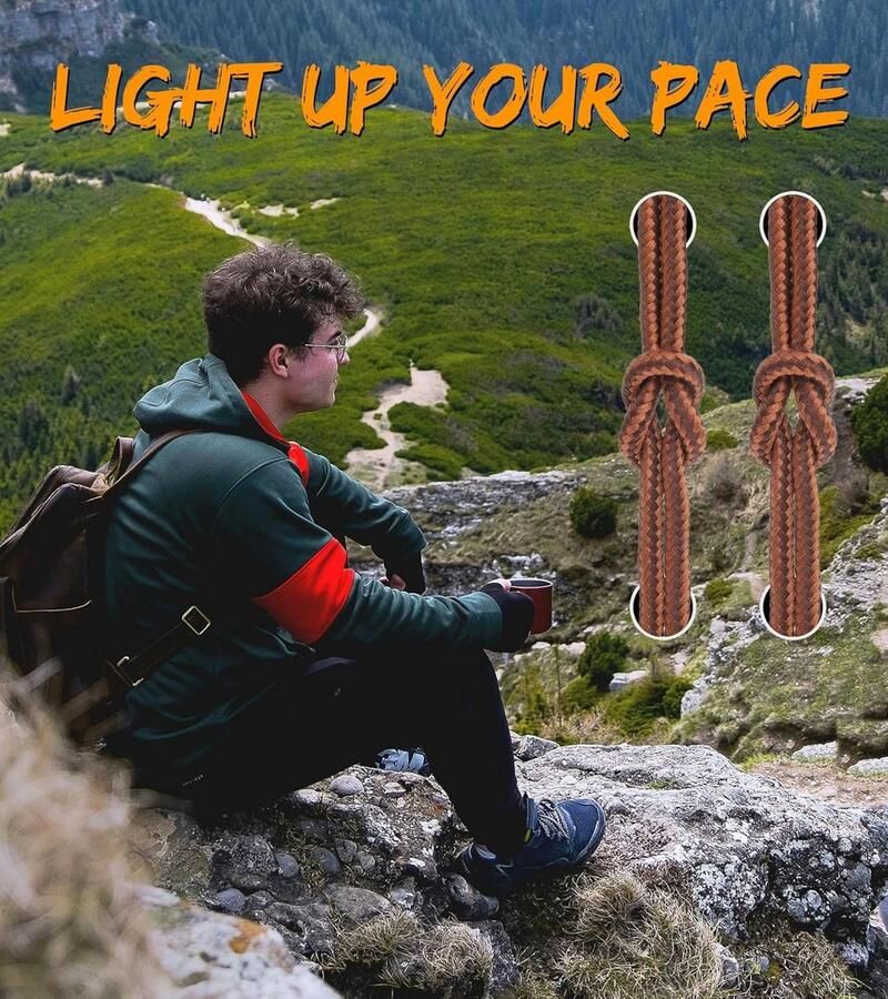 Ronde Schoenenveters Sterk en Duurzaam voor Werklaarzen Wandelschoenen en Veiligheidslaarzen