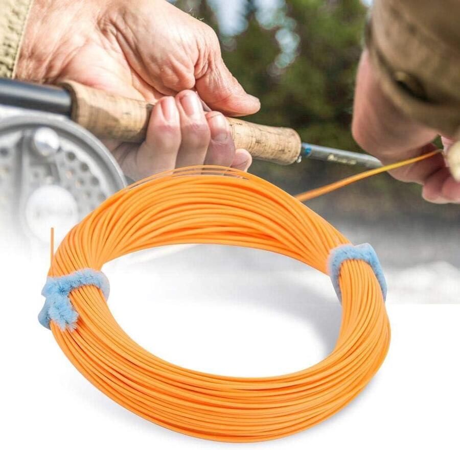 Ronte Nylon vliegensnoer voor 30M gewicht vooruit drijvend Stream River Lake Vliegvislijn