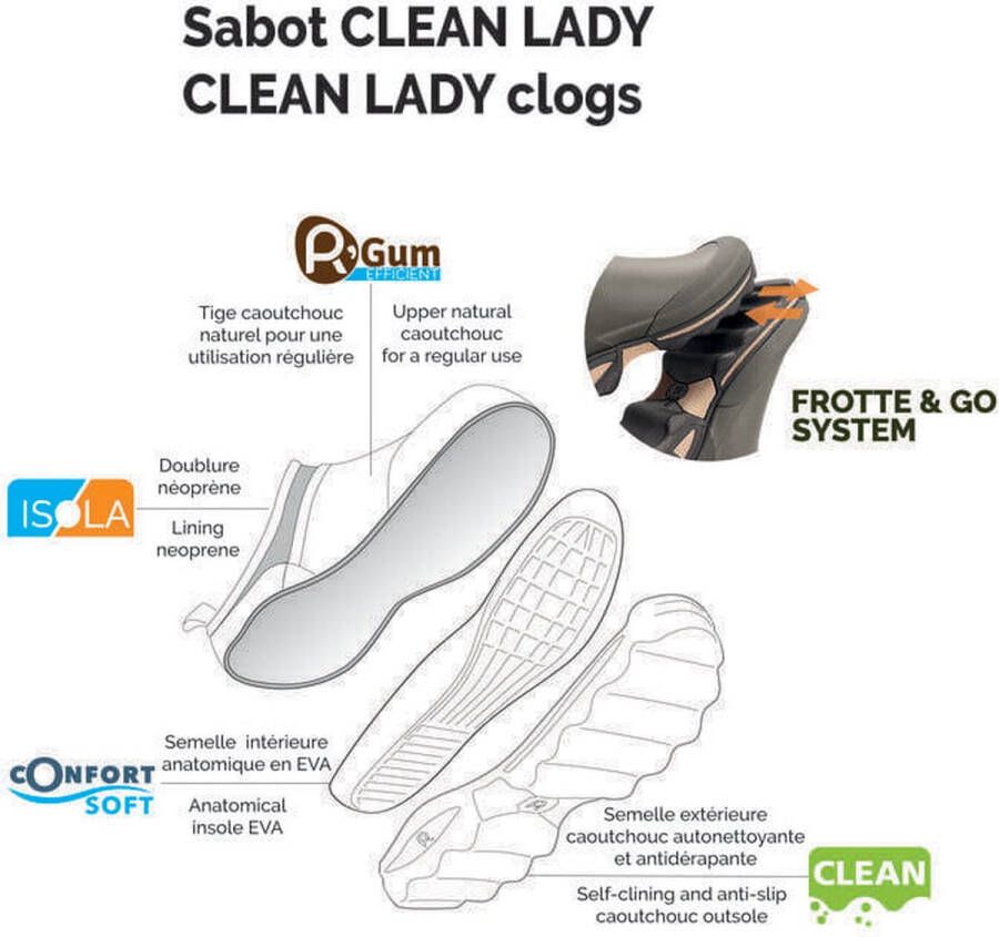 Rouchette Enkellaars Clean Wild Zwart Rood