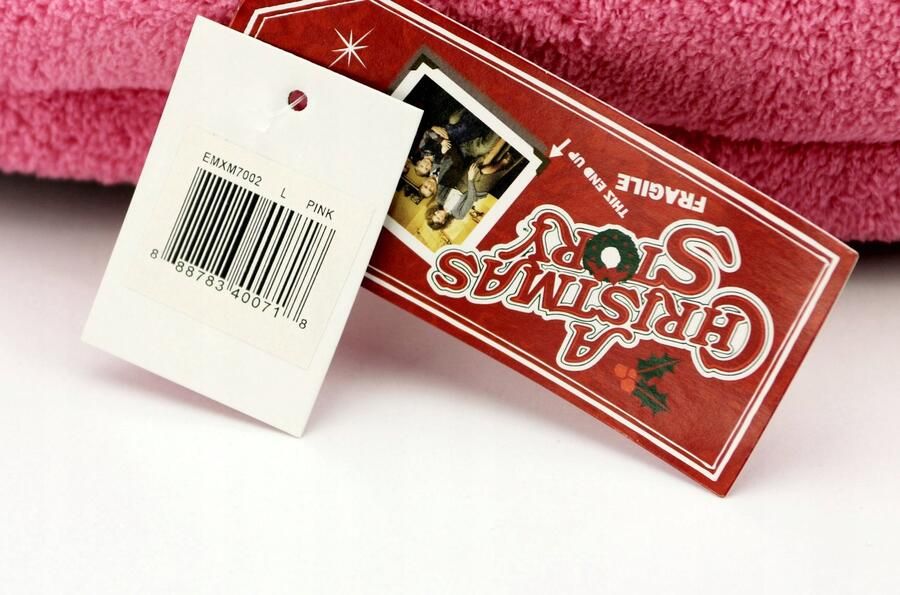 Roze Dames Pantoffels 'A Christmas Story' Konijn