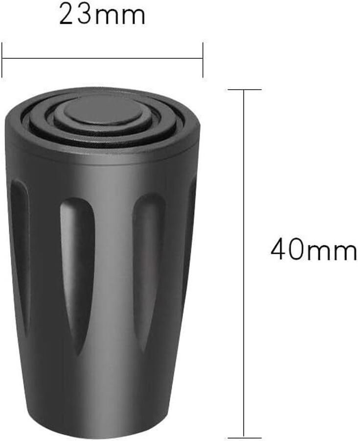 Rubber Buffers voor Wandelschoenen en Trekkingstokken Set van 16 Stuks voor Verbeterde Grip en Comfort