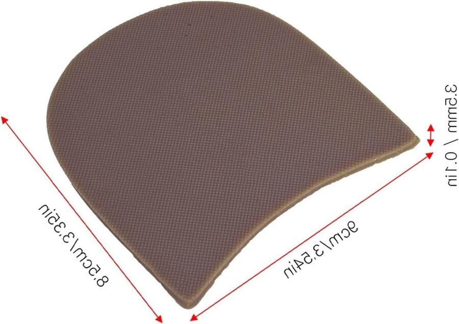 Rubberen anti-slip zool pads voor reparatie van schoenen hielkap voor leren laarzen en comfortabele dameslaarzen met zachte bescherming