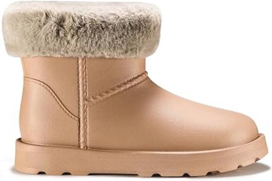 Rubberen Dameslaarzen Korte Regenlaarzen voor Dames Gevoerd en Warm Tuinclogs F115