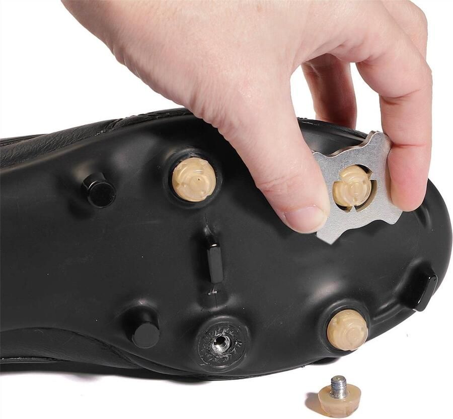 Rubberen noppen met 2 sleutels voor voetbalschoenen-14 TPU voetbalstuds standaard schroefdraad