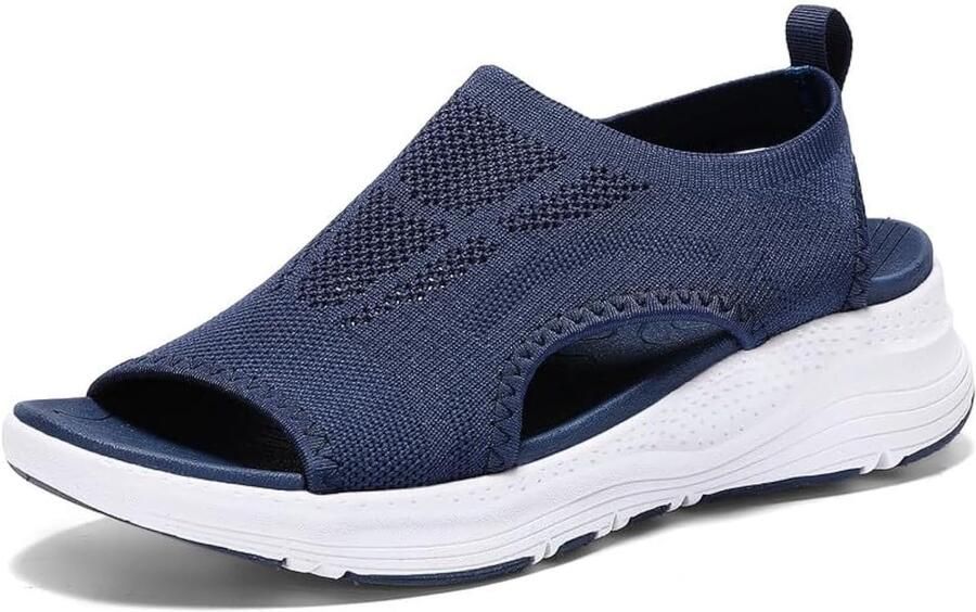 Sandaal dames zomer wasbaar slingback orthopedisch comfortabel wandelen SnelShoppen