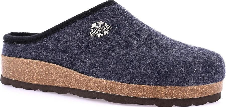 Sandaal Winterschoen Pantoffel Comfortabel Thuis Geregenereerd Wolvilt N.v.t. Grijs