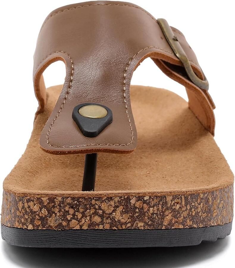 Sandalen 43.5 EU Korkzool Verstelbaar Comfortabel voor strand en zwembad ShopVlot