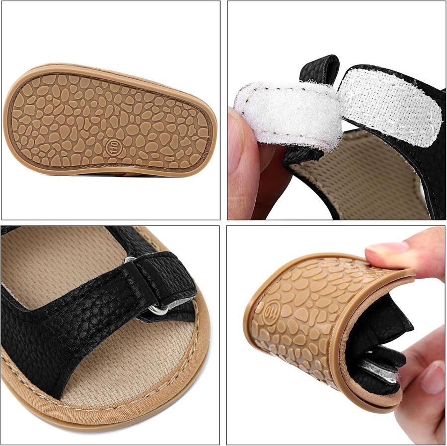 Sandalen Baby Eerste Wandelschoenen Kwastje Anti-Slip Rubber Zool Prewalkers Zomer Schoenen
