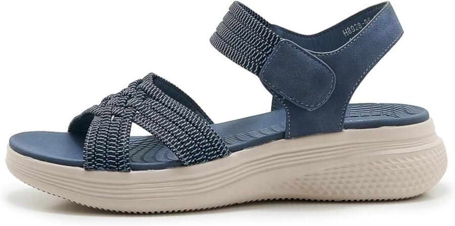 Open teen sandalen 36 EU lichtgewicht blauw orthopedische ondersteuning voor dames ShopVlot