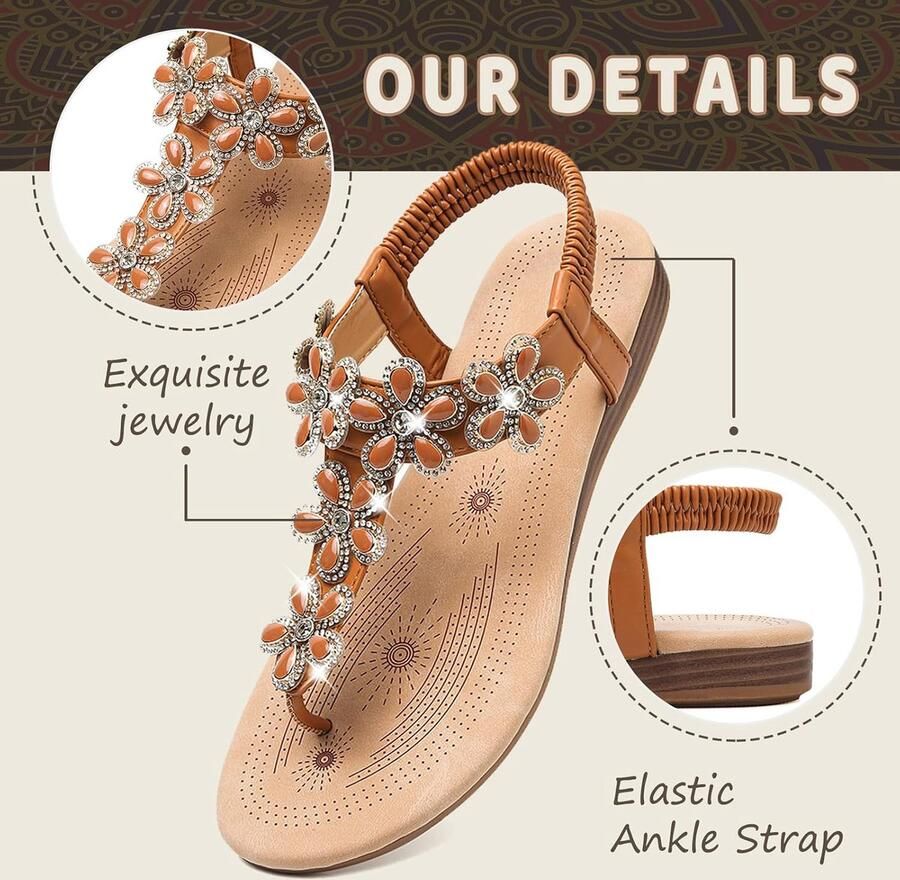 Sandalen dames comfortabele flip flops trendy design perfect voor dagelijks gebruik ShopVlot