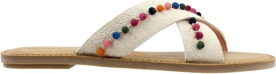 Sandalen Dames Zomerschoenen Casual Wandelen Gesloten Ne x 10 x Natuurlijk