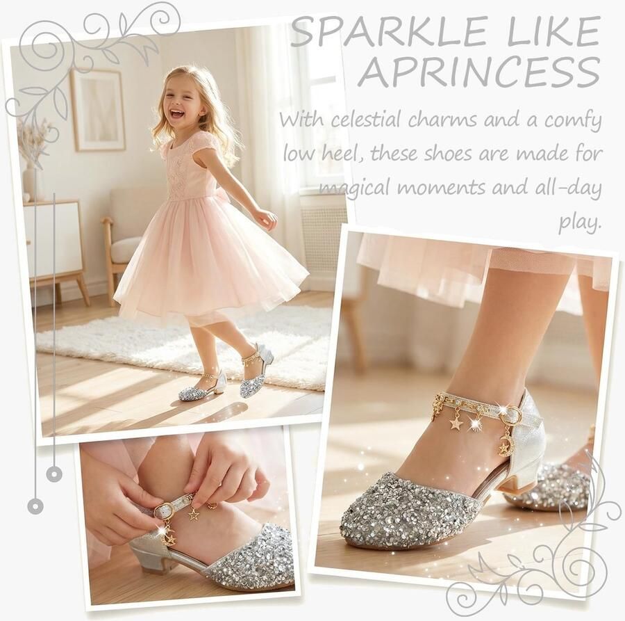 Sandalen flamenco schoenen kinderen Mary Jane avondschoenen cosplay schoenen carnaval feesten bruiloften sandalen klittenband sandalen elegante pumps