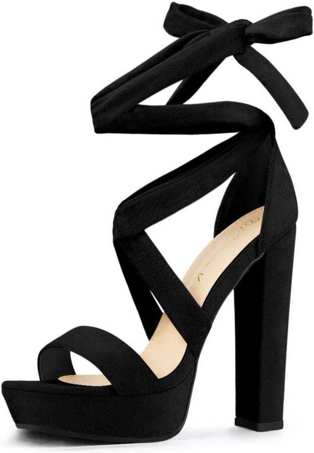 Sandalen met plateauzool en blokhak voor dames comfortabele modieuze