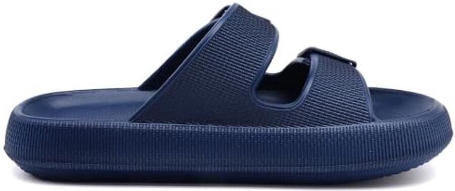 Cloud Slippers Blauwe Sandalen met Verstelbare Gespen - Foto 1