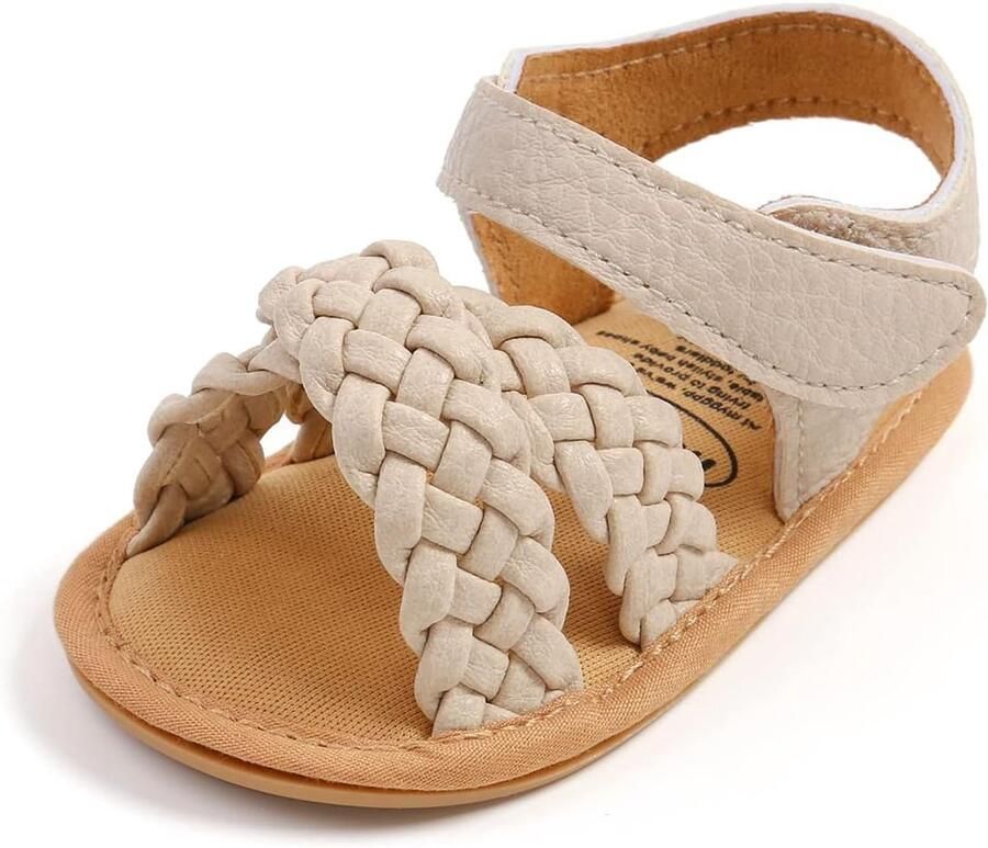 Sandalen voor Baby Eerste Stapjes Zomer Schoenen PU Leer