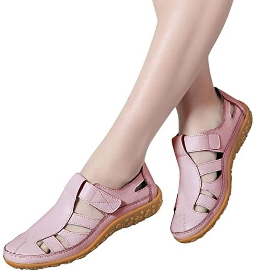 Sandalen voor Dames Lichtgewicht en Non-Slip Roze - Foto 1